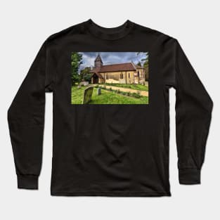 The Church of St Laurence in Tidmarsh Long Sleeve T-Shirt